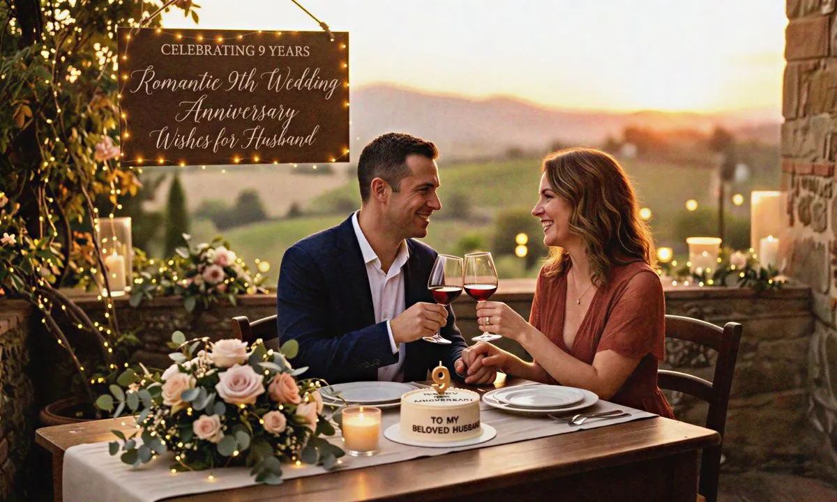 Romantic 9th Anniversary