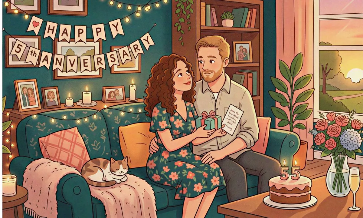 Romantic 5th Anniversary