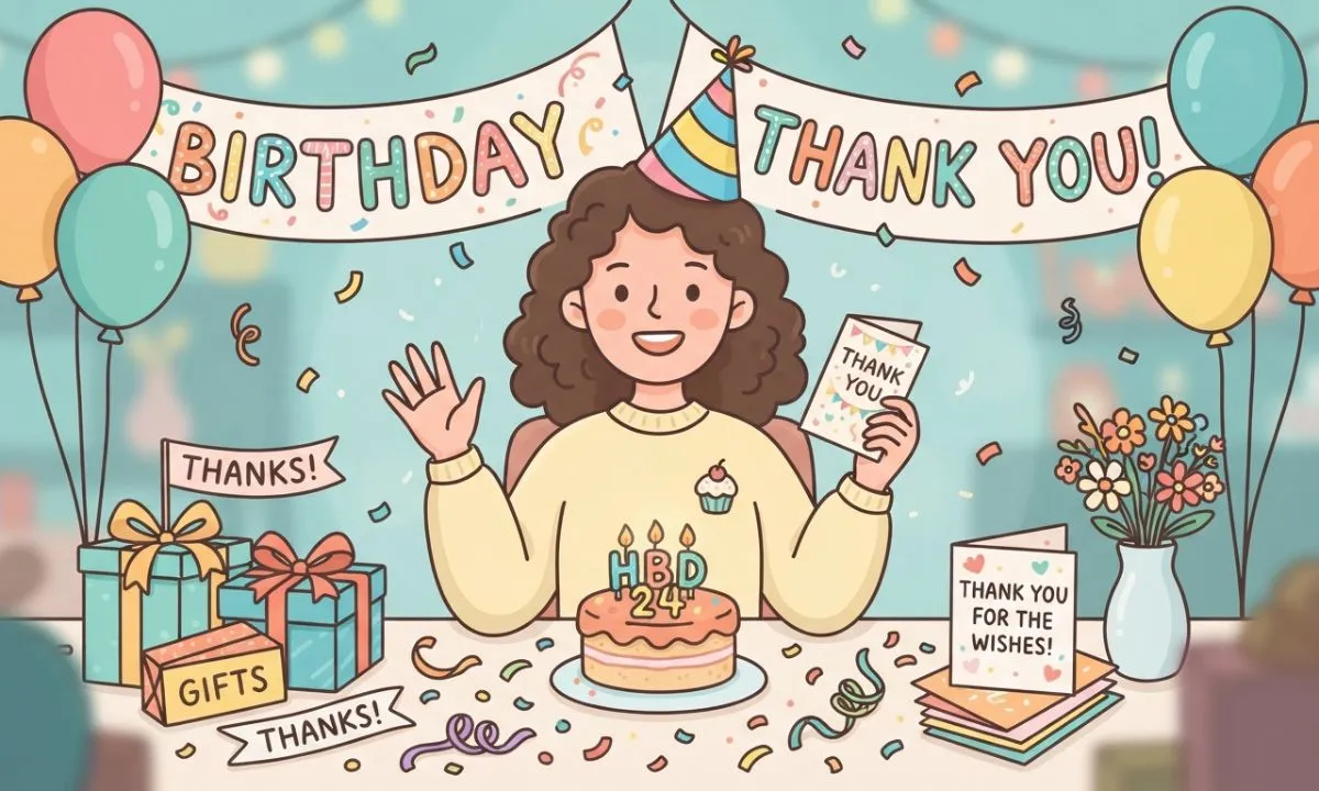 Birthday Thank You Messages 