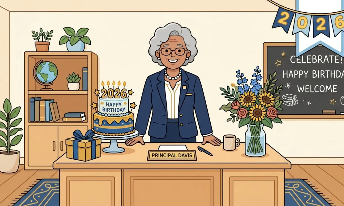 Happy Birthday Wishes for Principal