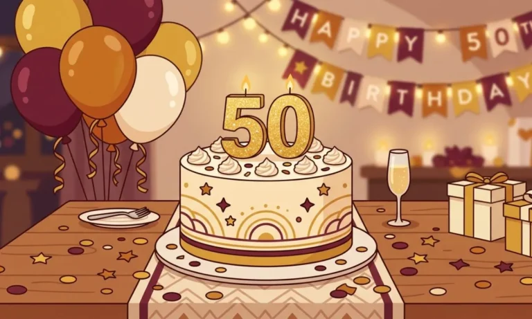 50th Birthday Wishes