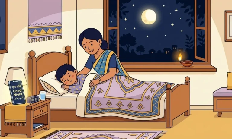 good night wishes in Hindi English