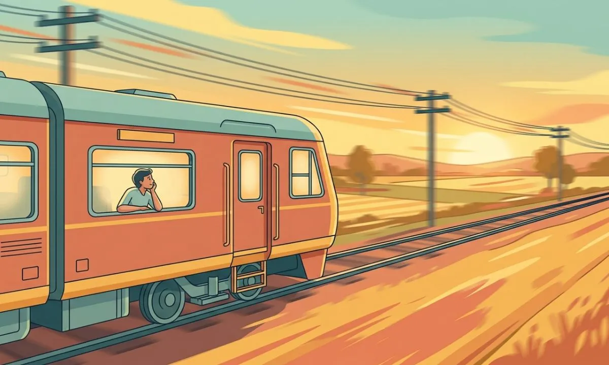 train safar shayari hindi
