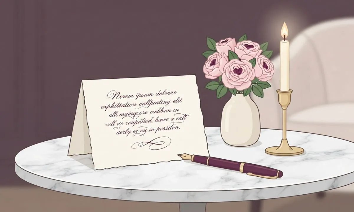 Elegant Belated Birthday Wishes
