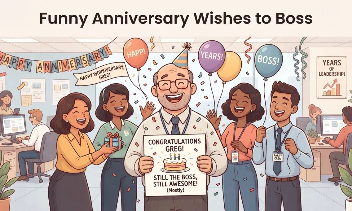 Funny wishes to boss