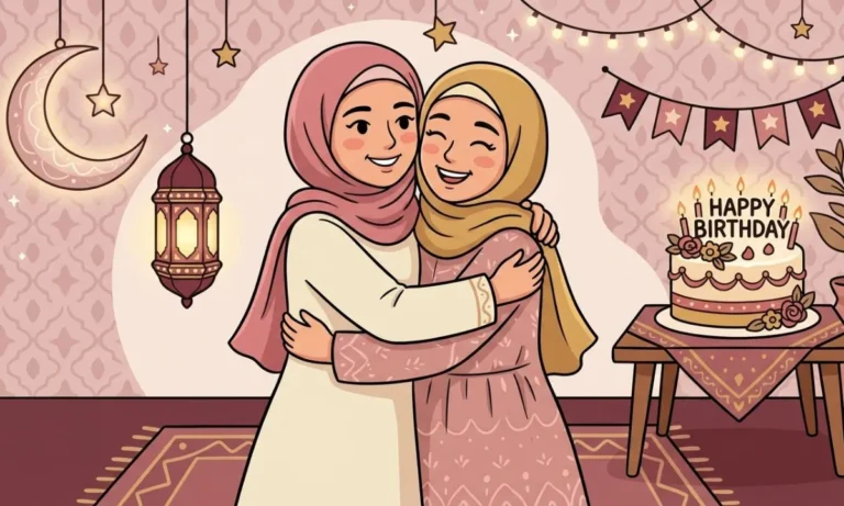 Islamic birthday wishes for sister