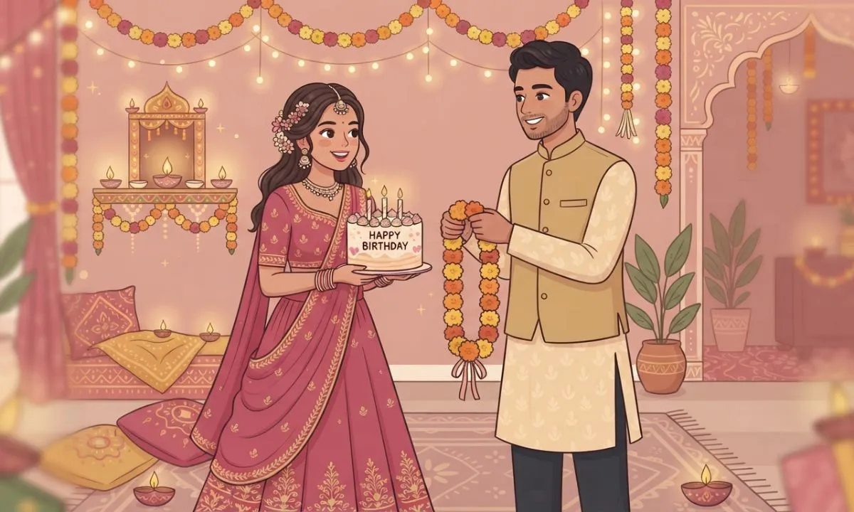 Hindi birthday wishes for life partner