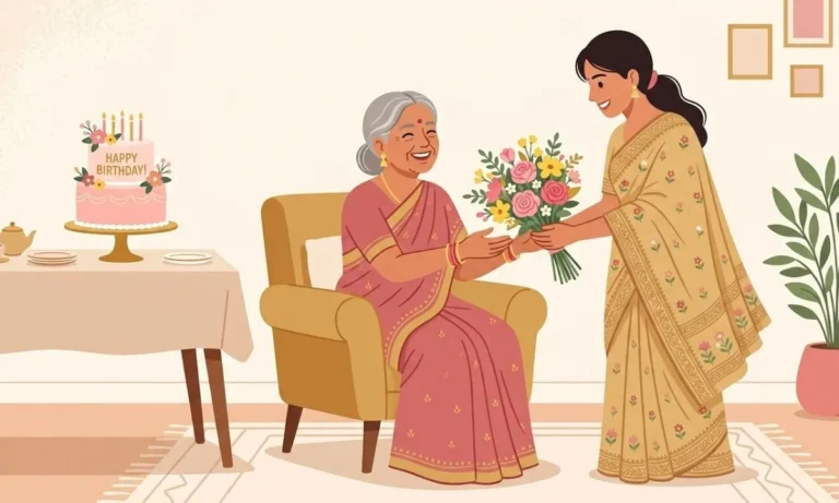 birthday wishes for saas in Hindi English
